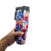 TM900-Graphics Pattern Red&Blue - Image 3